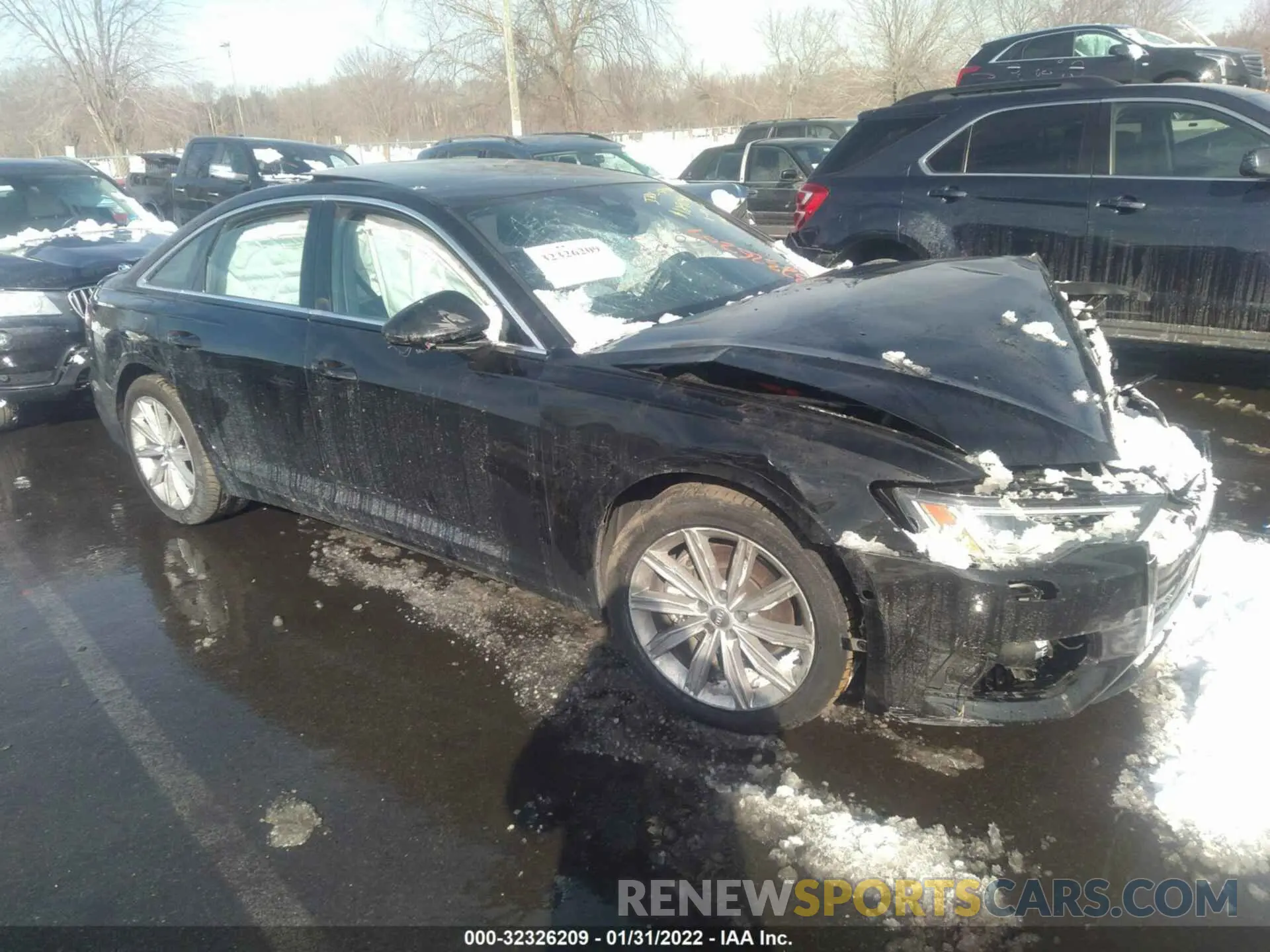 1 fotografías del automóvil dañado WAUE8AF22LN068821 AUDI A6 2020