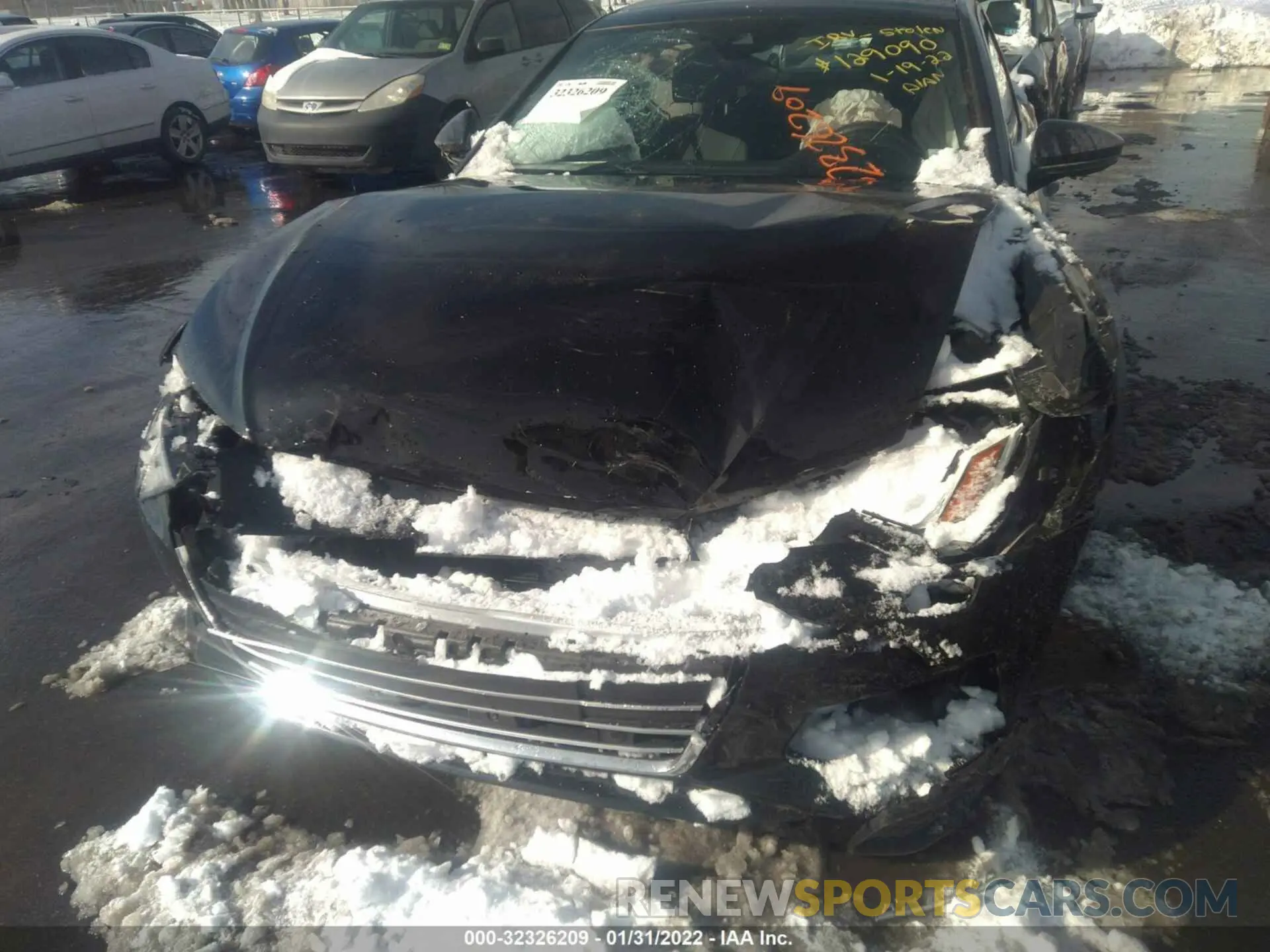 6 fotografías del automóvil dañado WAUE8AF22LN068821 AUDI A6 2020