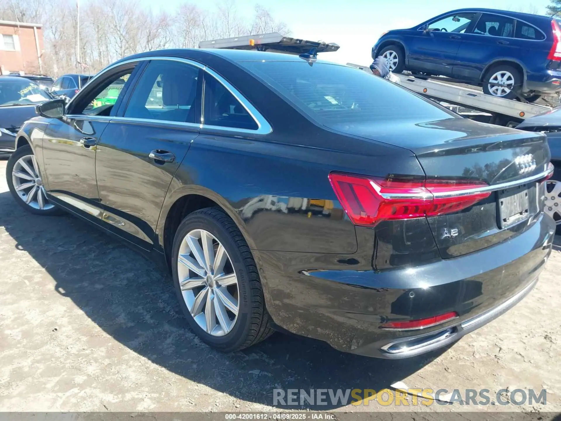 3 fotografías del automóvil dañado WAUE8AF23LN005405 AUDI A6 2020