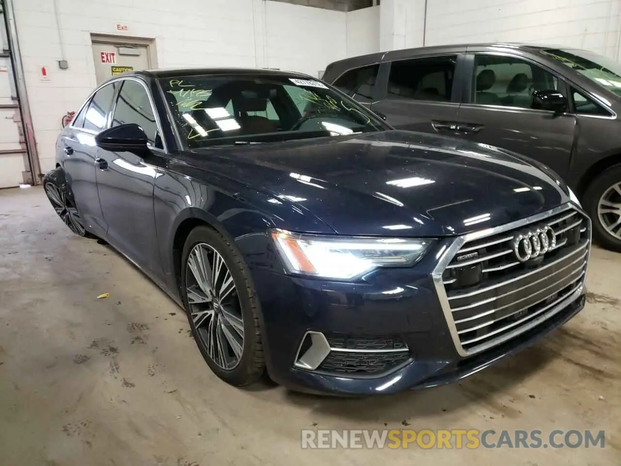 1 fotografías del automóvil dañado WAUE8AF23LN081268 AUDI A6 2020