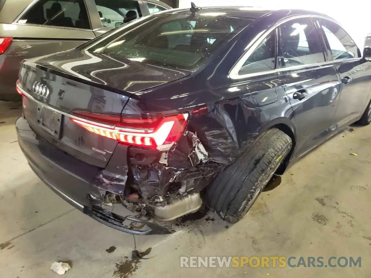 9 fotografías del automóvil dañado WAUE8AF23LN081268 AUDI A6 2020
