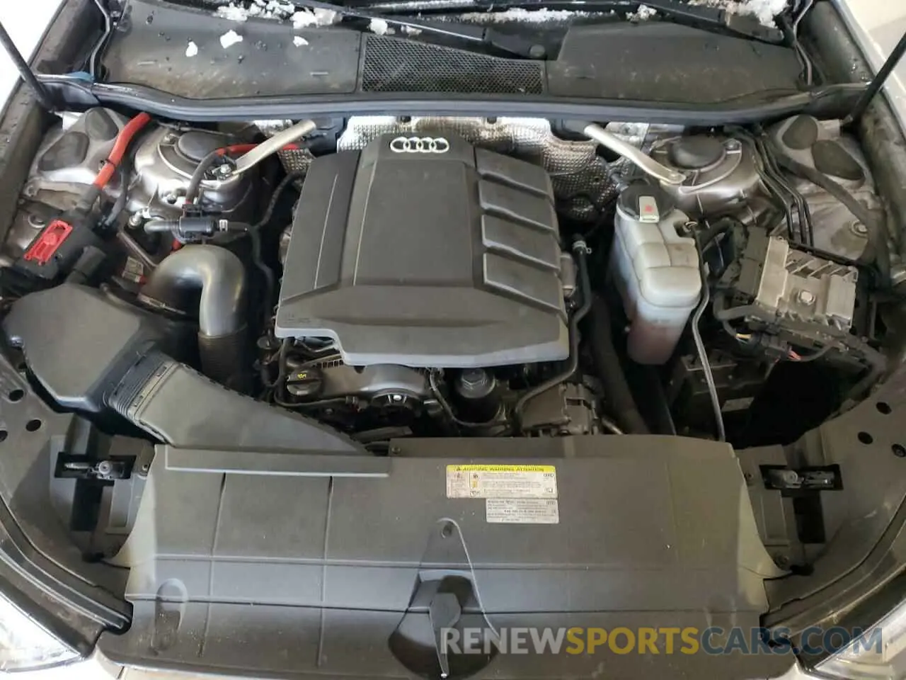 11 fotografías del automóvil dañado WAUE8AF24LN006398 AUDI A6 2020