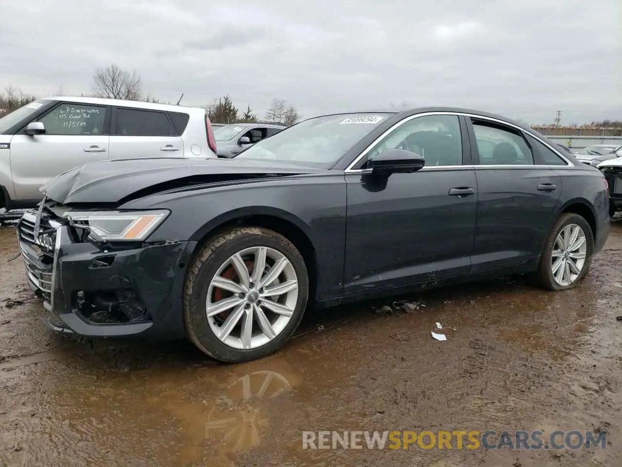 1 fotografías del automóvil dañado WAUE8AF24LN089167 AUDI A6 2020