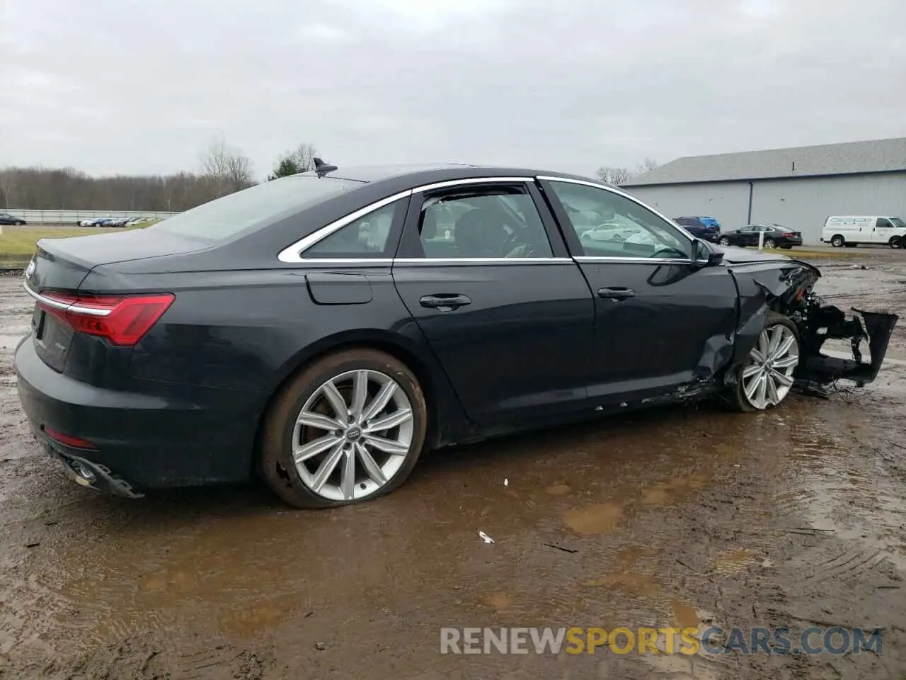 3 fotografías del automóvil dañado WAUE8AF24LN089167 AUDI A6 2020