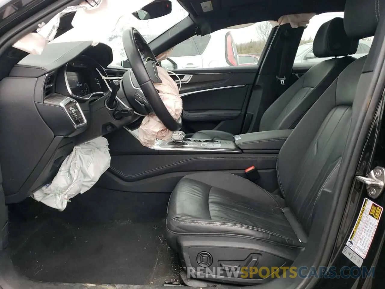7 fotografías del automóvil dañado WAUE8AF24LN089167 AUDI A6 2020