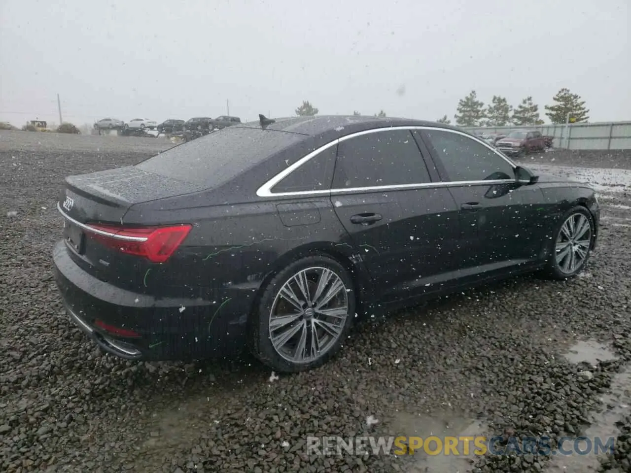 3 fotografías del automóvil dañado WAUE8AF25LN005504 AUDI A6 2020