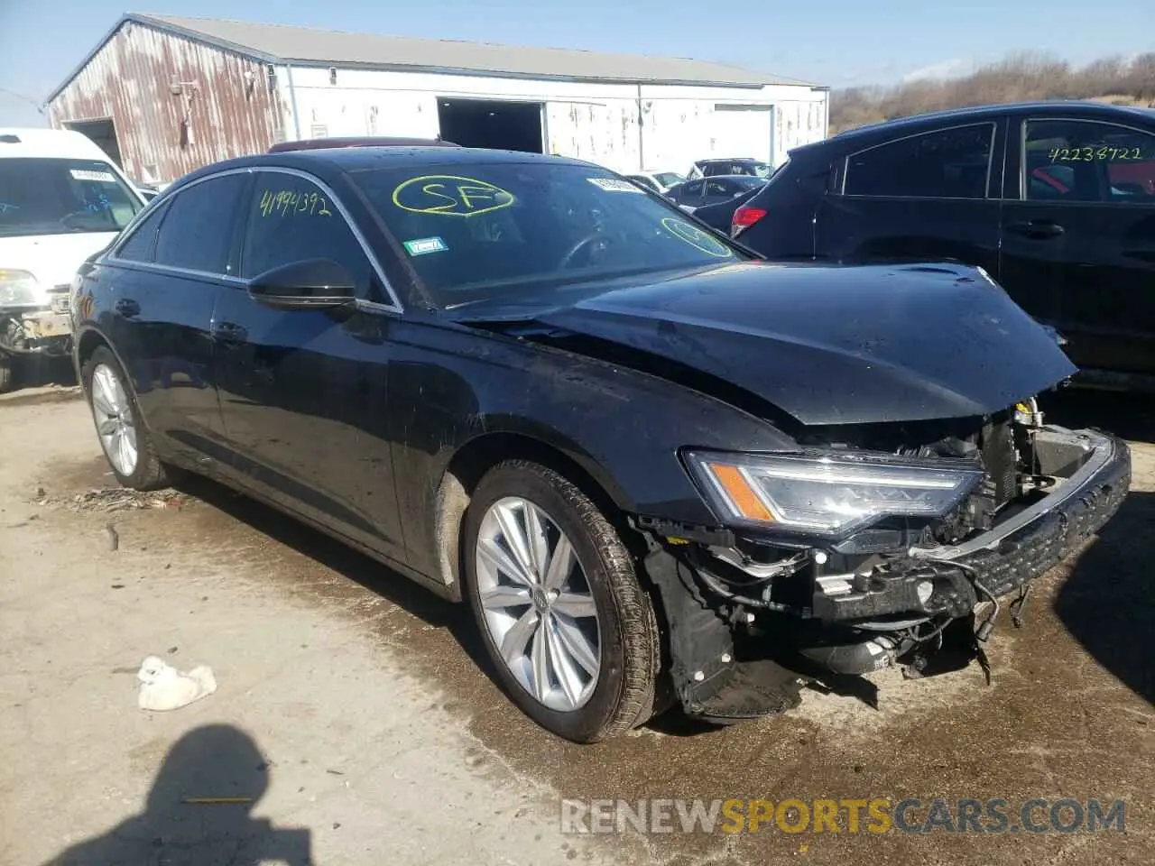 1 fotografías del automóvil dañado WAUE8AF25LN080851 AUDI A6 2020