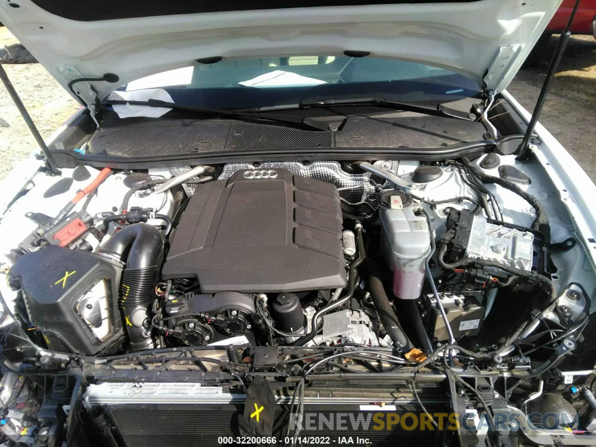 10 fotografías del automóvil dañado WAUE8AF28LN074901 AUDI A6 2020