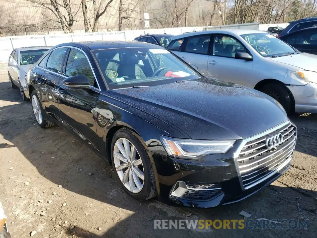 1 fotografías del automóvil dañado WAUE8AF2XLN063270 AUDI A6 2020