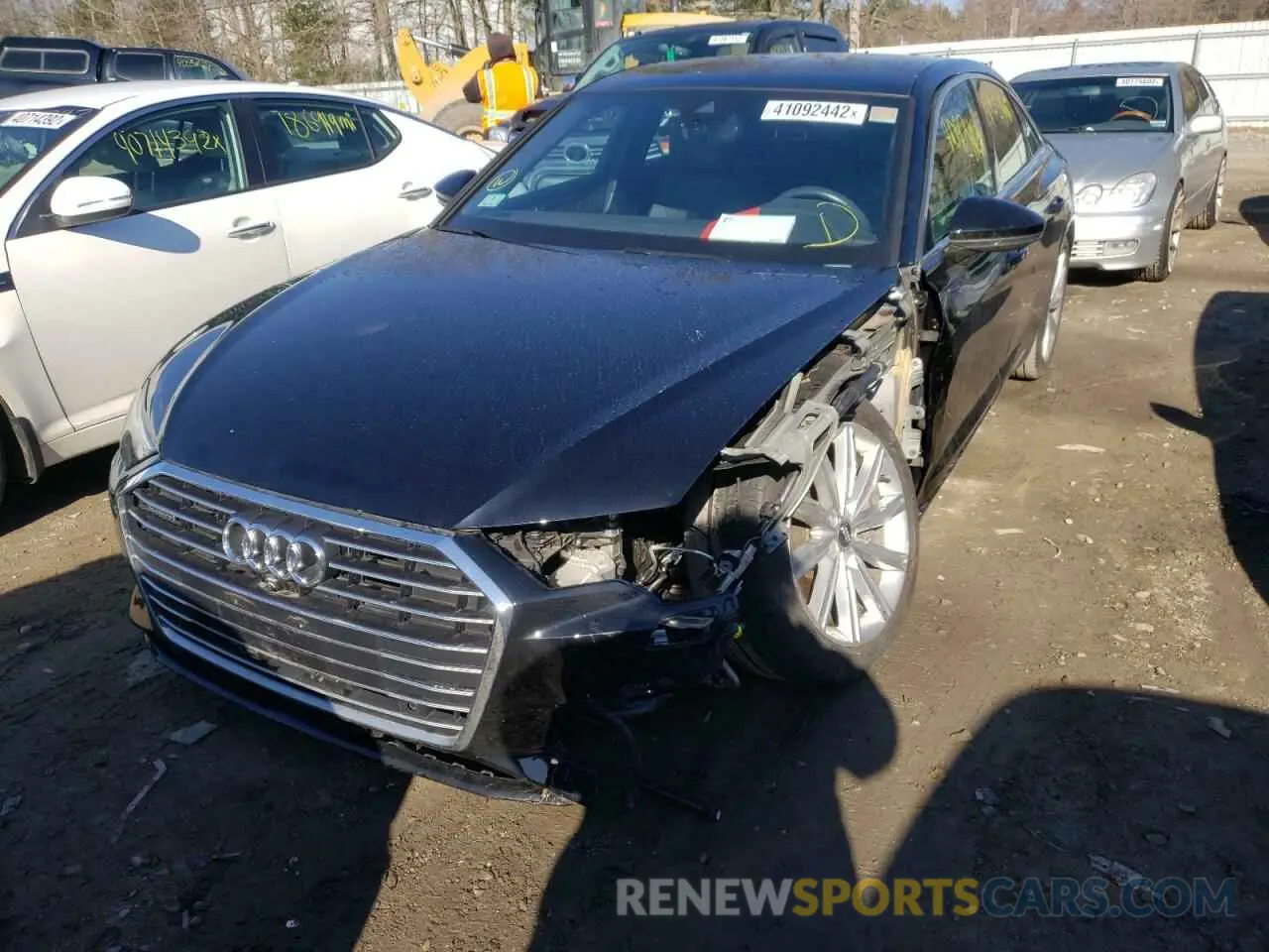 9 fotografías del automóvil dañado WAUE8AF2XLN063270 AUDI A6 2020