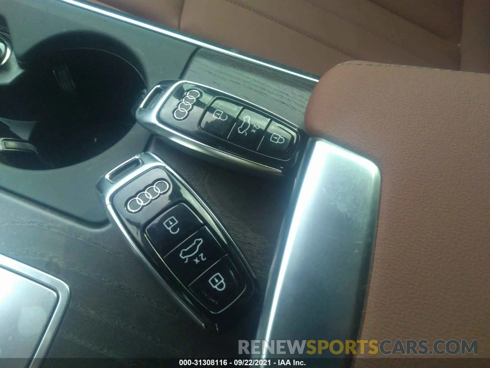 11 fotografías del automóvil dañado WAUL2AF20LN071158 AUDI A6 2020