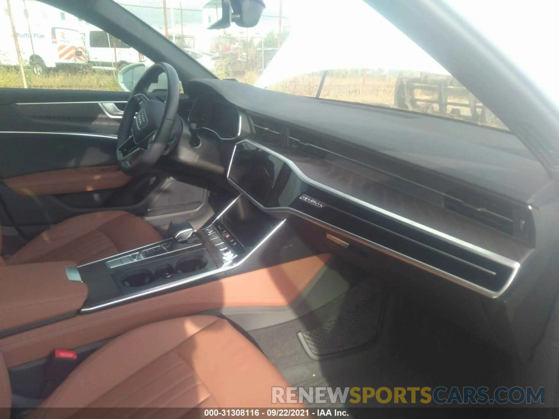 5 fotografías del automóvil dañado WAUL2AF20LN071158 AUDI A6 2020