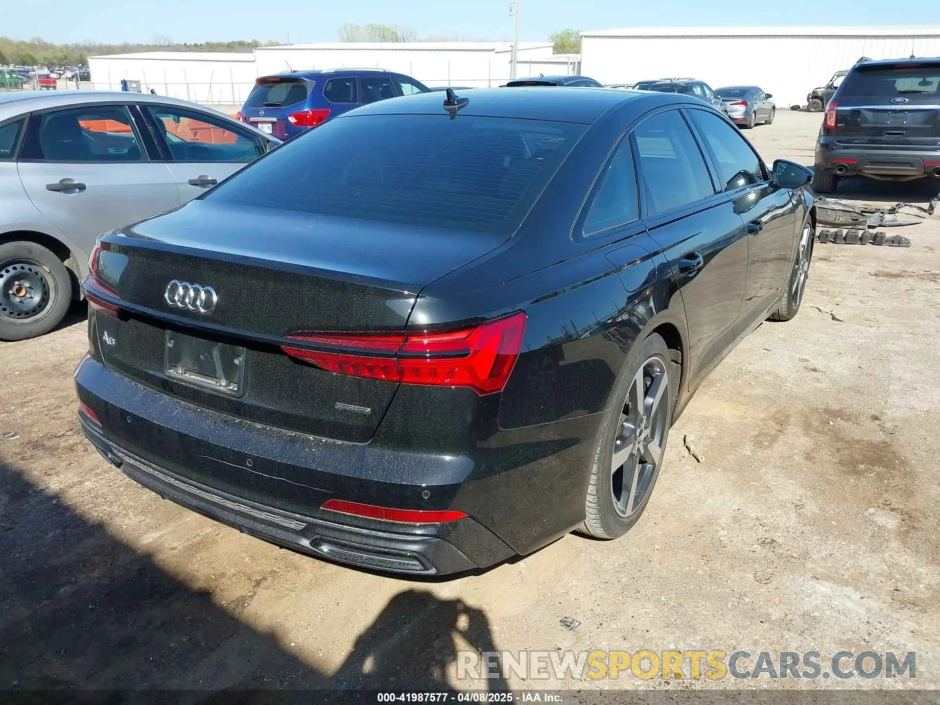 4 fotografías del automóvil dañado WAUL2AF21LN084890 AUDI A6 2020