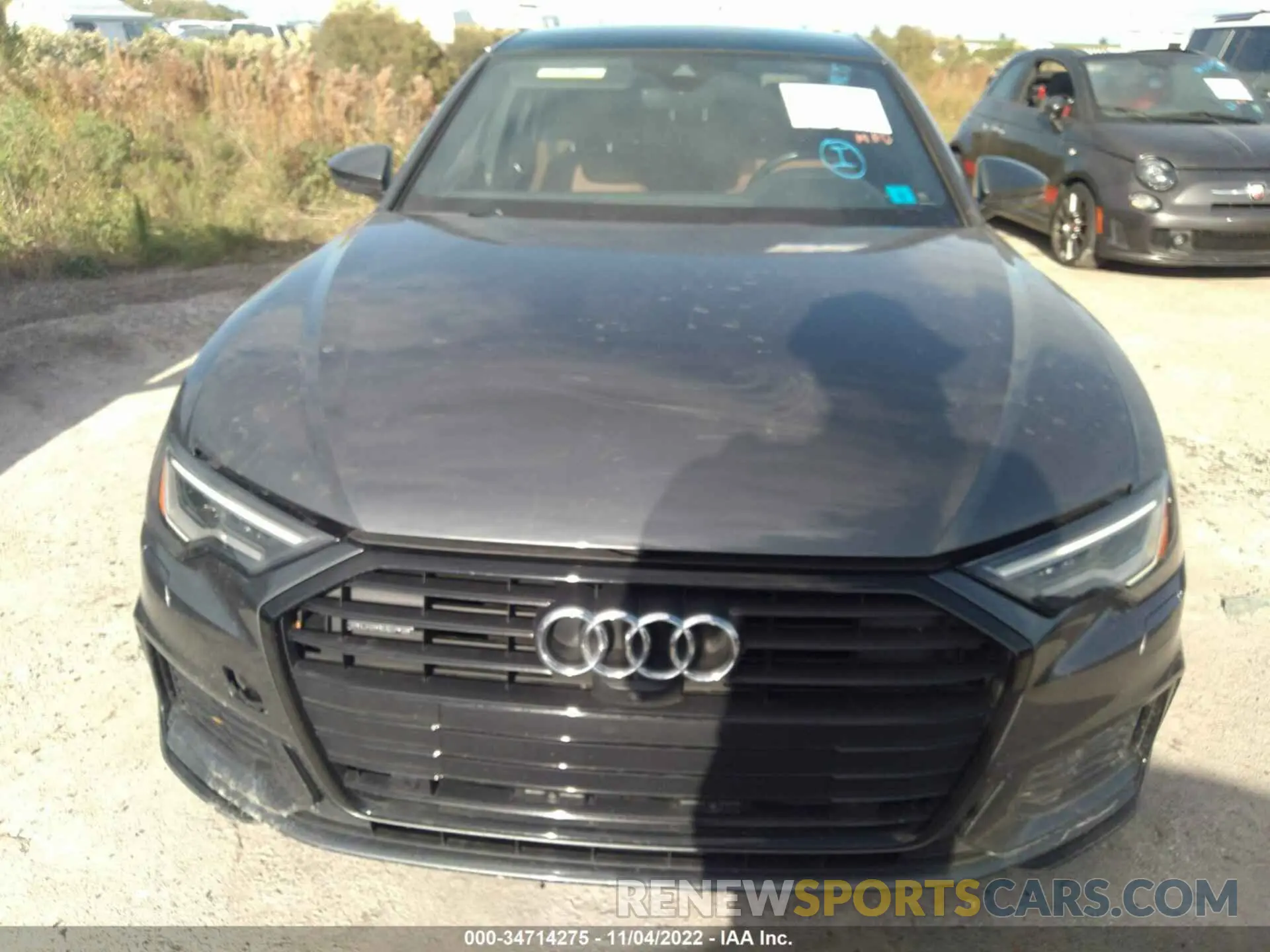 6 fotografías del automóvil dañado WAUL2AF23LN078119 AUDI A6 2020