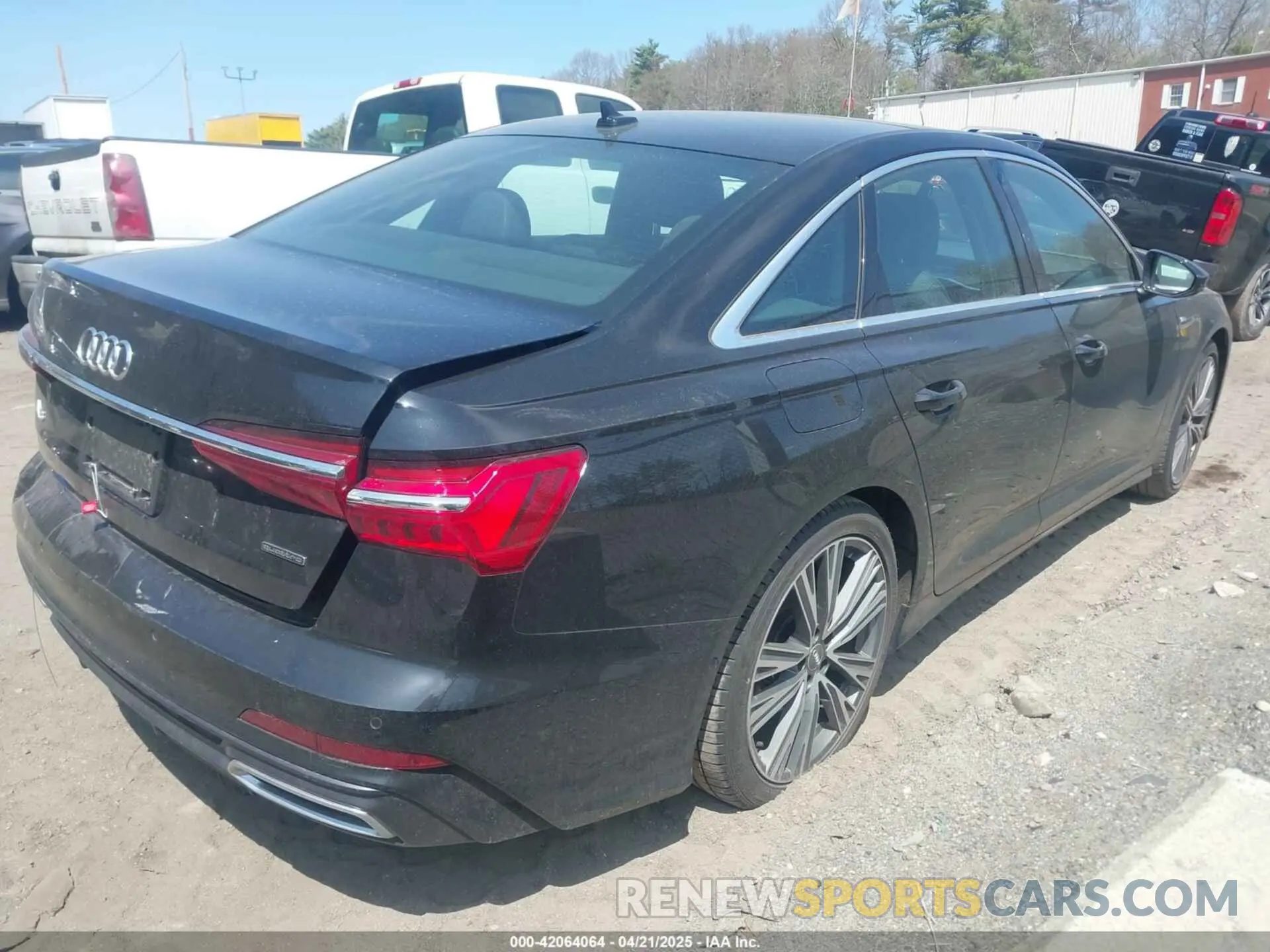 4 fotografías del automóvil dañado WAUL2AF29LN052995 AUDI A6 2020