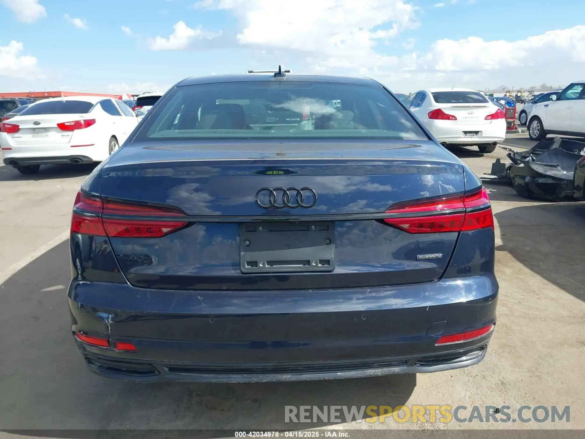 15 fotografías del automóvil dañado WAUD3AF20MN104078 AUDI A6 2021