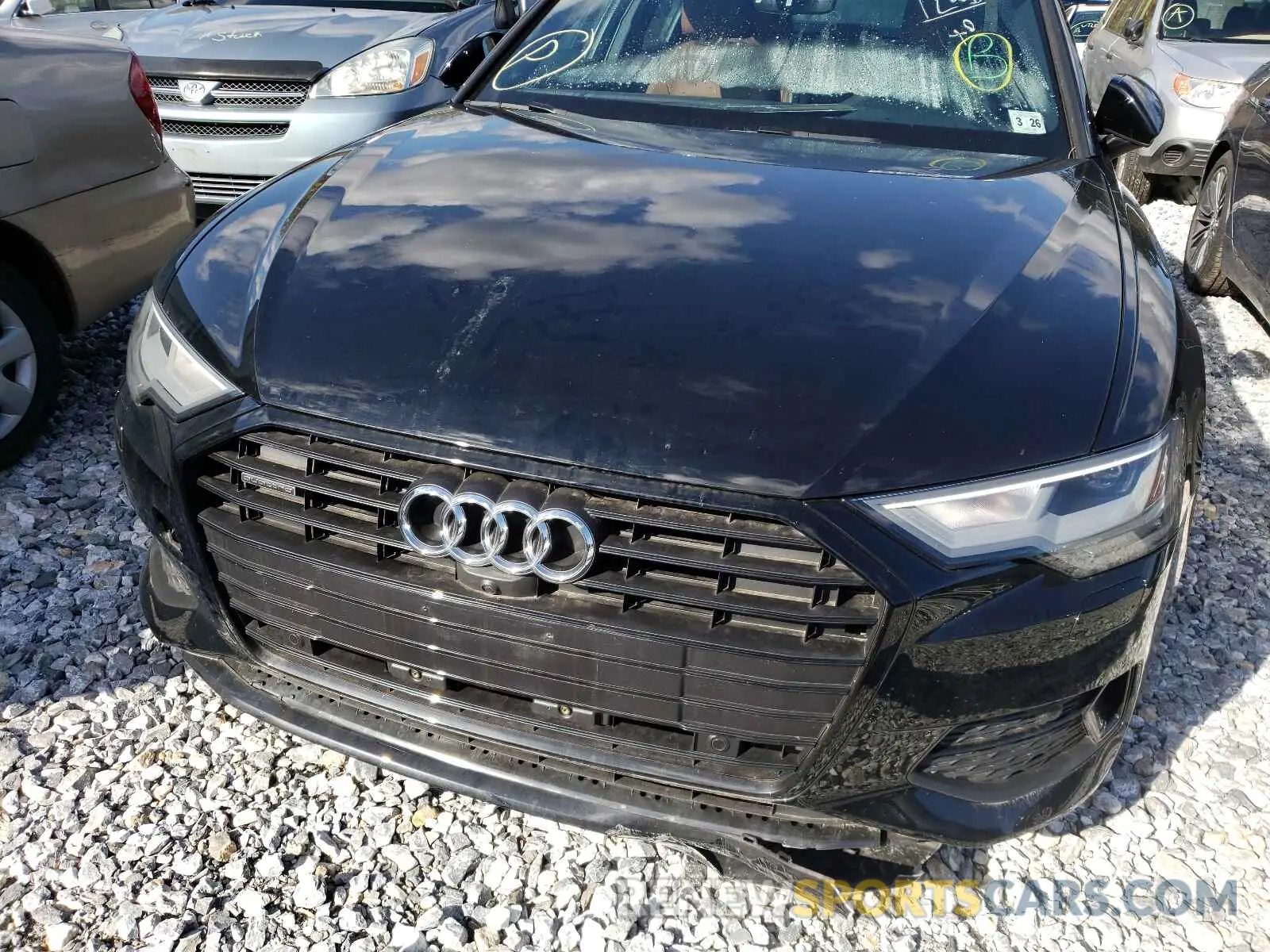 9 fotografías del automóvil dañado WAUD3AF21MN053092 AUDI A6 2021
