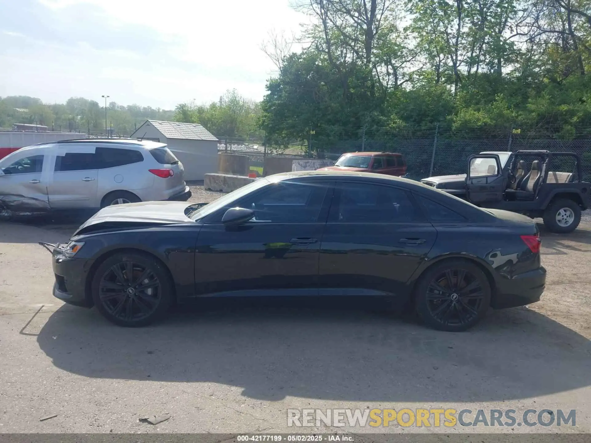 14 fotografías del automóvil dañado WAUD3AF21MN071219 AUDI A6 2021