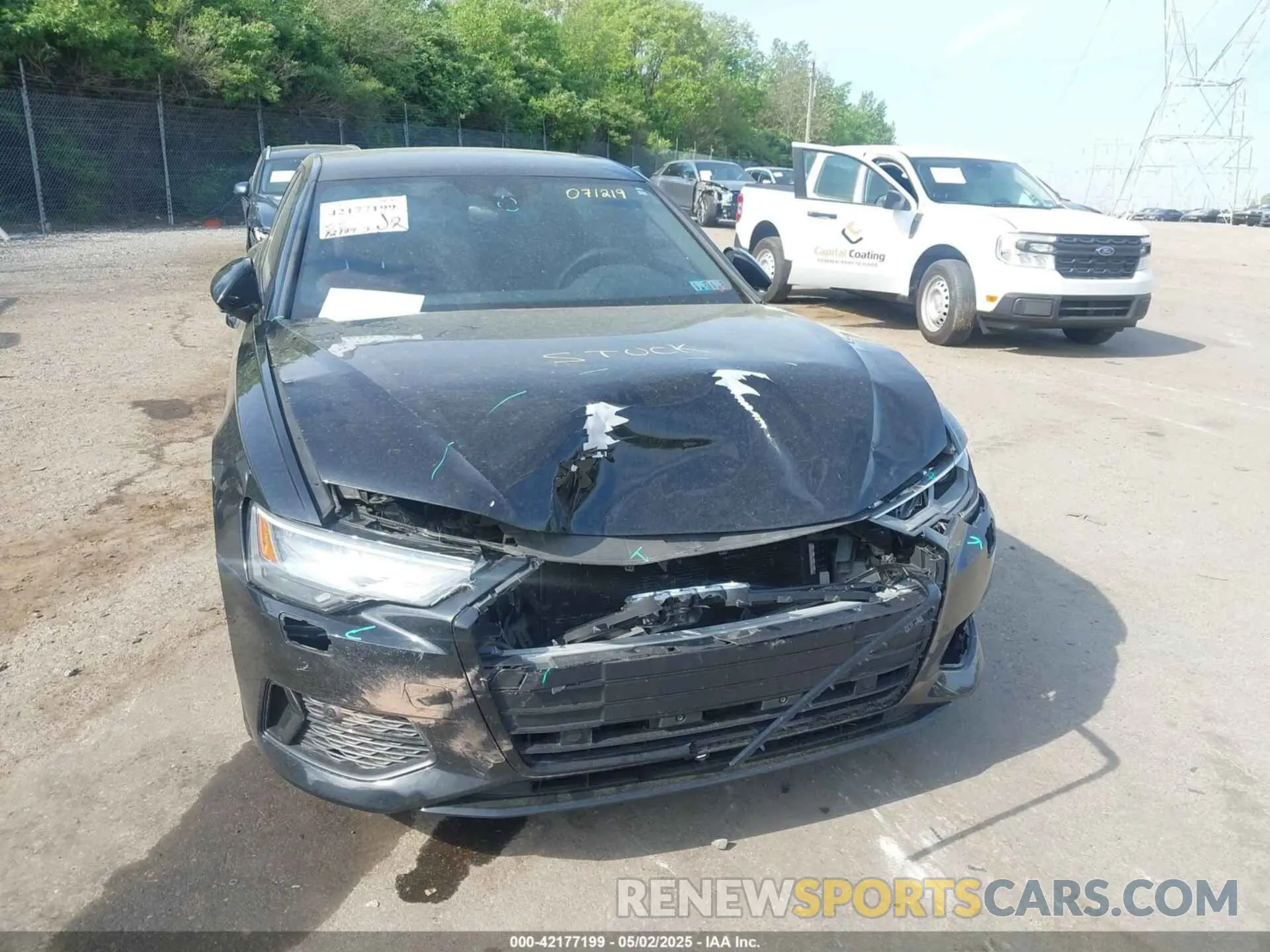 6 fotografías del automóvil dañado WAUD3AF21MN071219 AUDI A6 2021