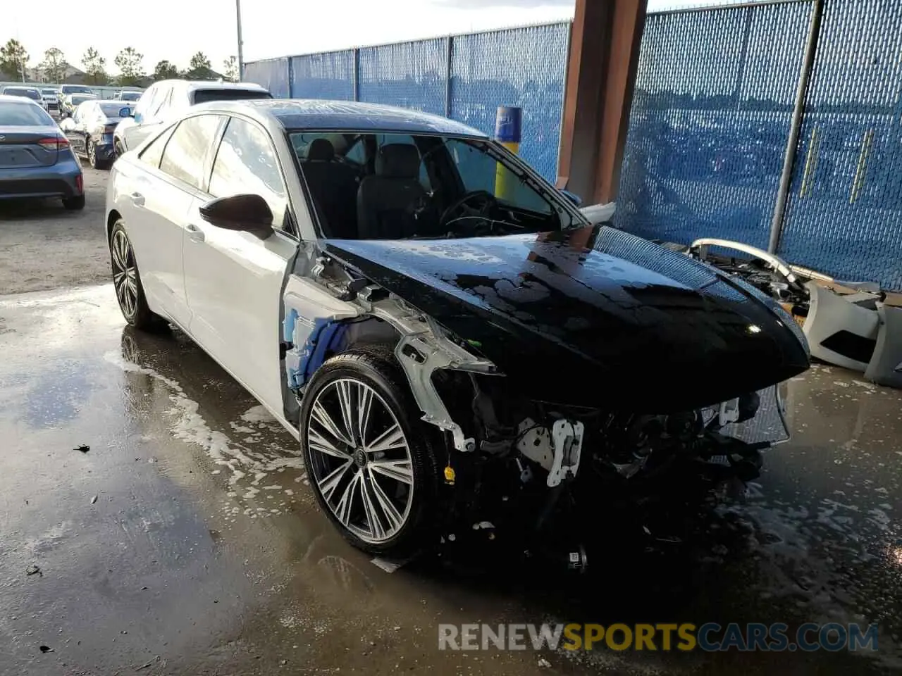 1 fotografías del automóvil dañado WAUD3AF26MN069563 AUDI A6 2021