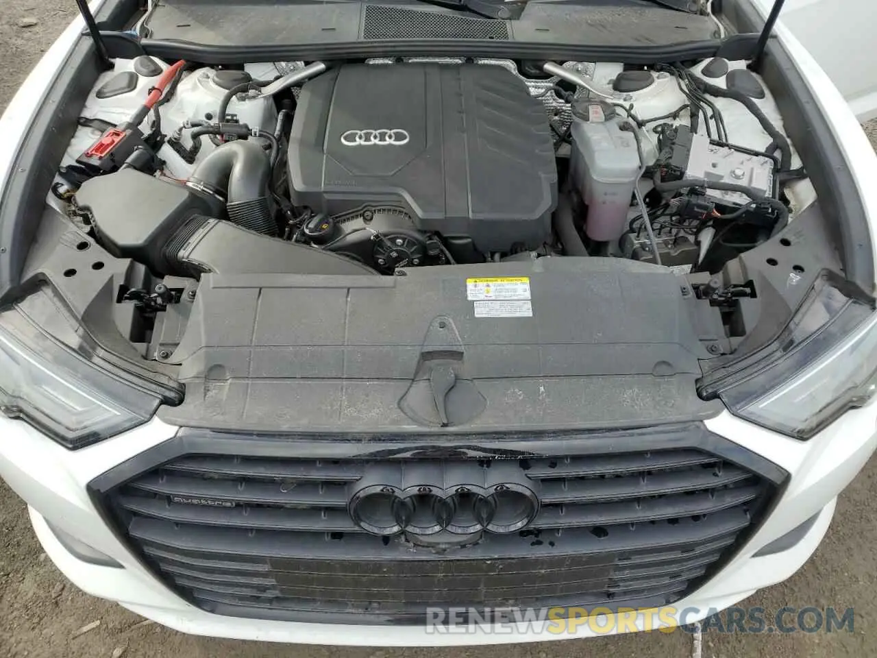 11 fotografías del automóvil dañado WAUD3AF28MN067720 AUDI A6 2021