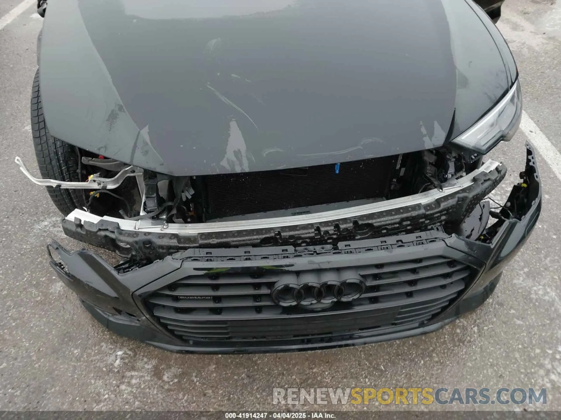 6 fotografías del automóvil dañado WAUD8AF22MN034763 AUDI A6 2021