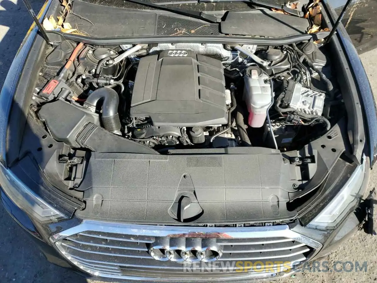 11 fotografías del automóvil dañado WAUD8AF25MN041559 AUDI A6 2021
