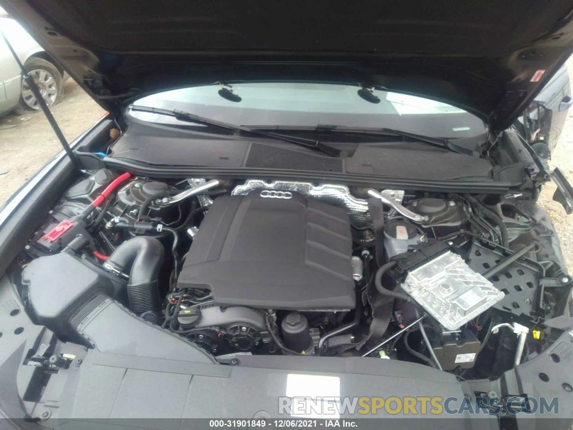 10 fotografías del automóvil dañado WAUD8AF2XMN033697 AUDI A6 2021