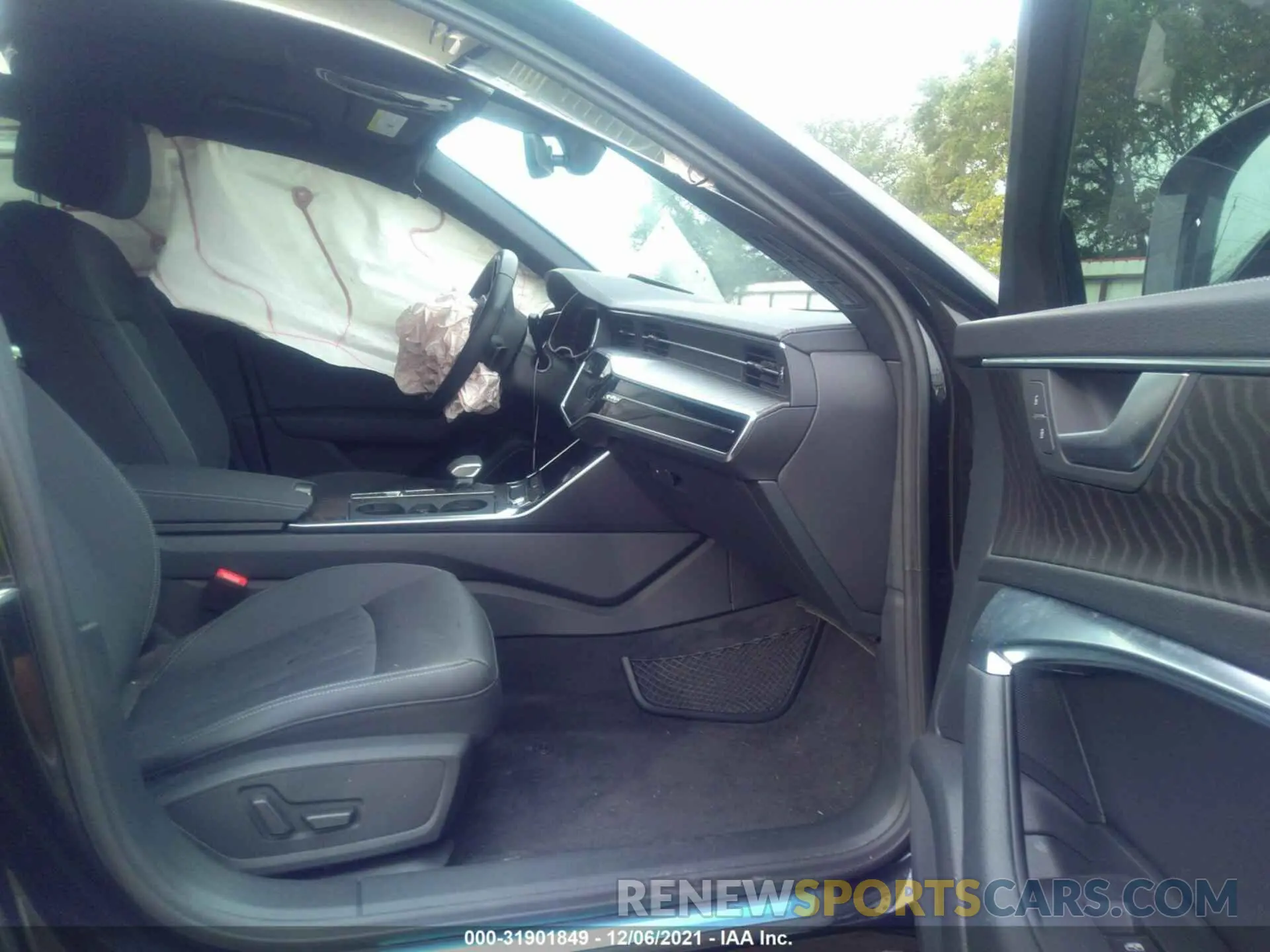 5 fotografías del automóvil dañado WAUD8AF2XMN033697 AUDI A6 2021