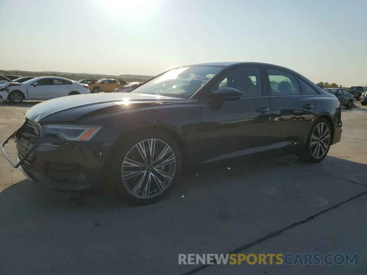 1 fotografías del automóvil dañado WAUE3AF20MN048521 AUDI A6 2021