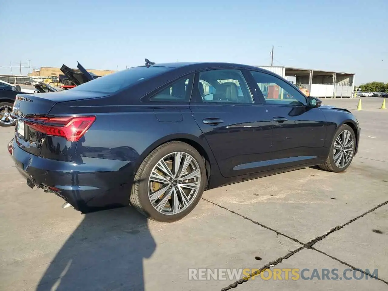 3 fotografías del automóvil dañado WAUE3AF20MN048521 AUDI A6 2021