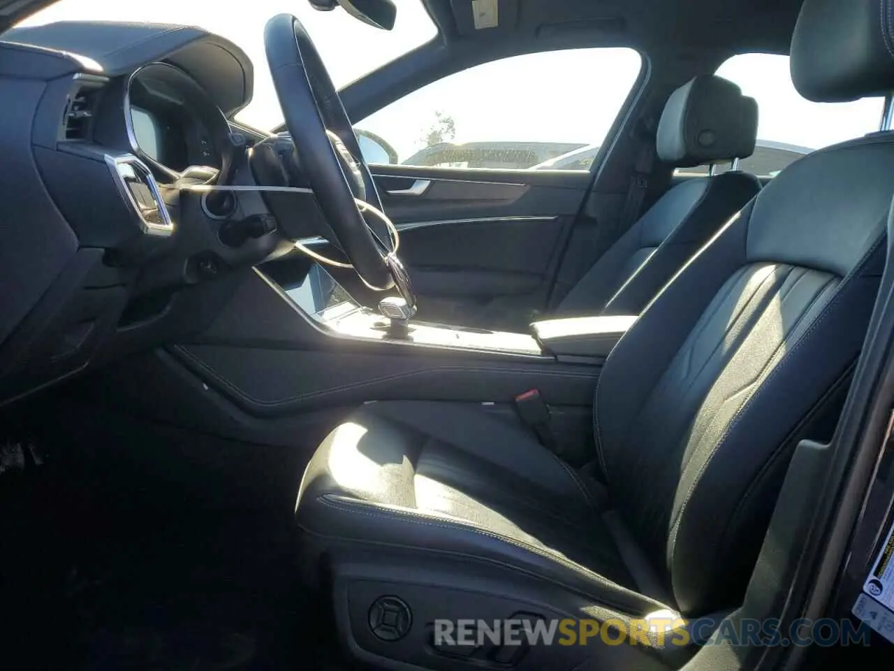 7 fotografías del automóvil dañado WAUE3AF21MN064503 AUDI A6 2021