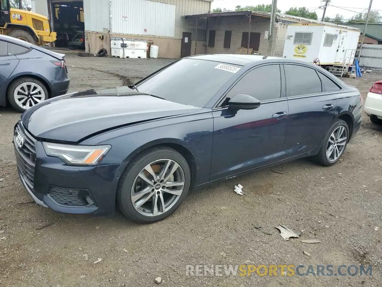 1 fotografías del automóvil dañado WAUE3AF23MN050005 AUDI A6 2021