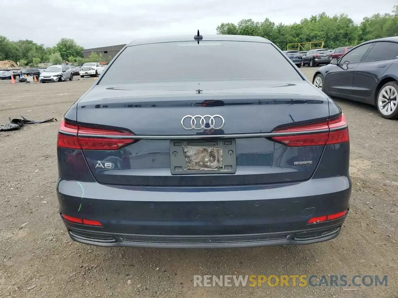 6 fotografías del automóvil dañado WAUE3AF23MN050005 AUDI A6 2021