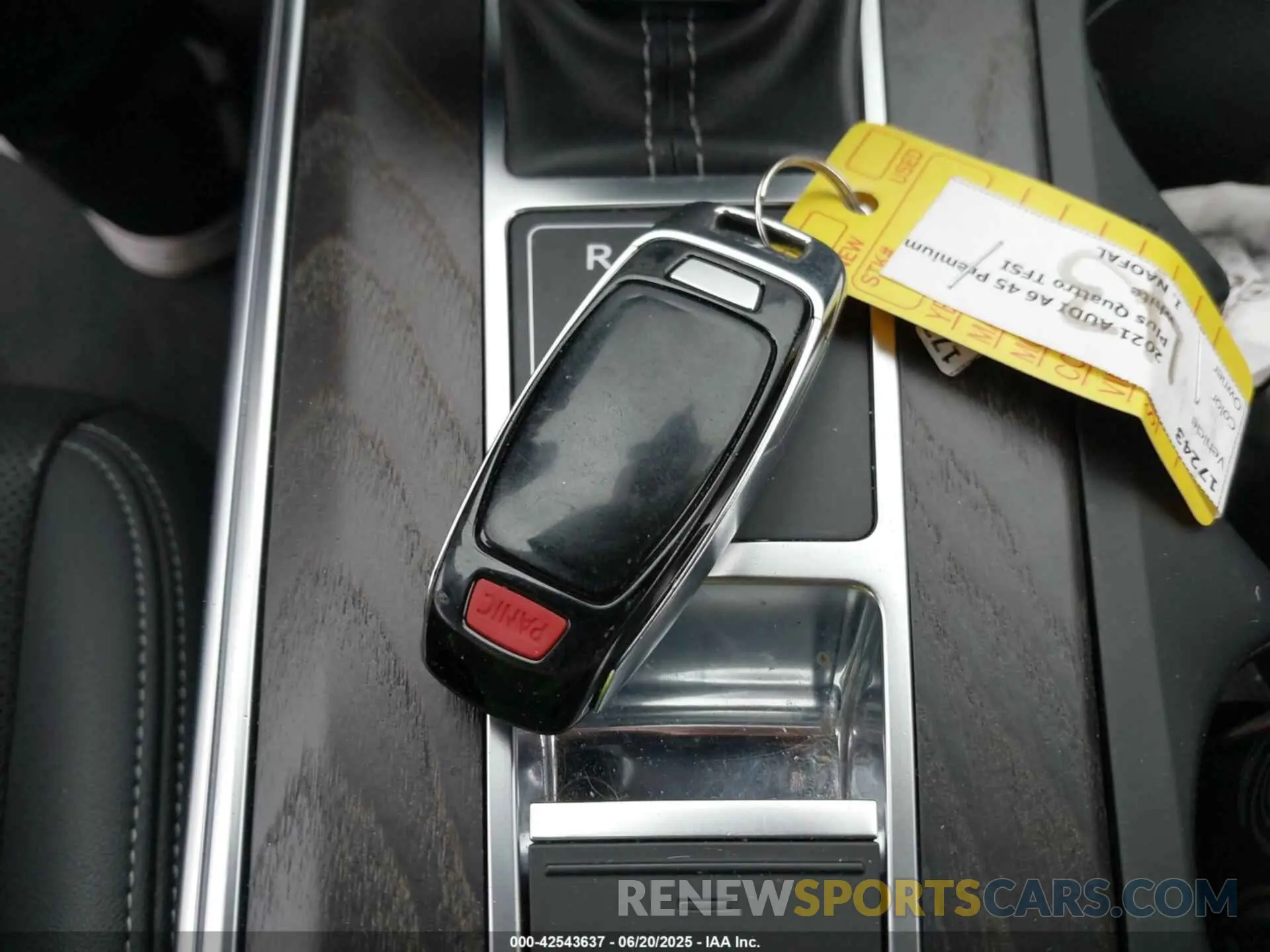 11 fotografías del automóvil dañado WAUE3AF27MN067955 AUDI A6 2021