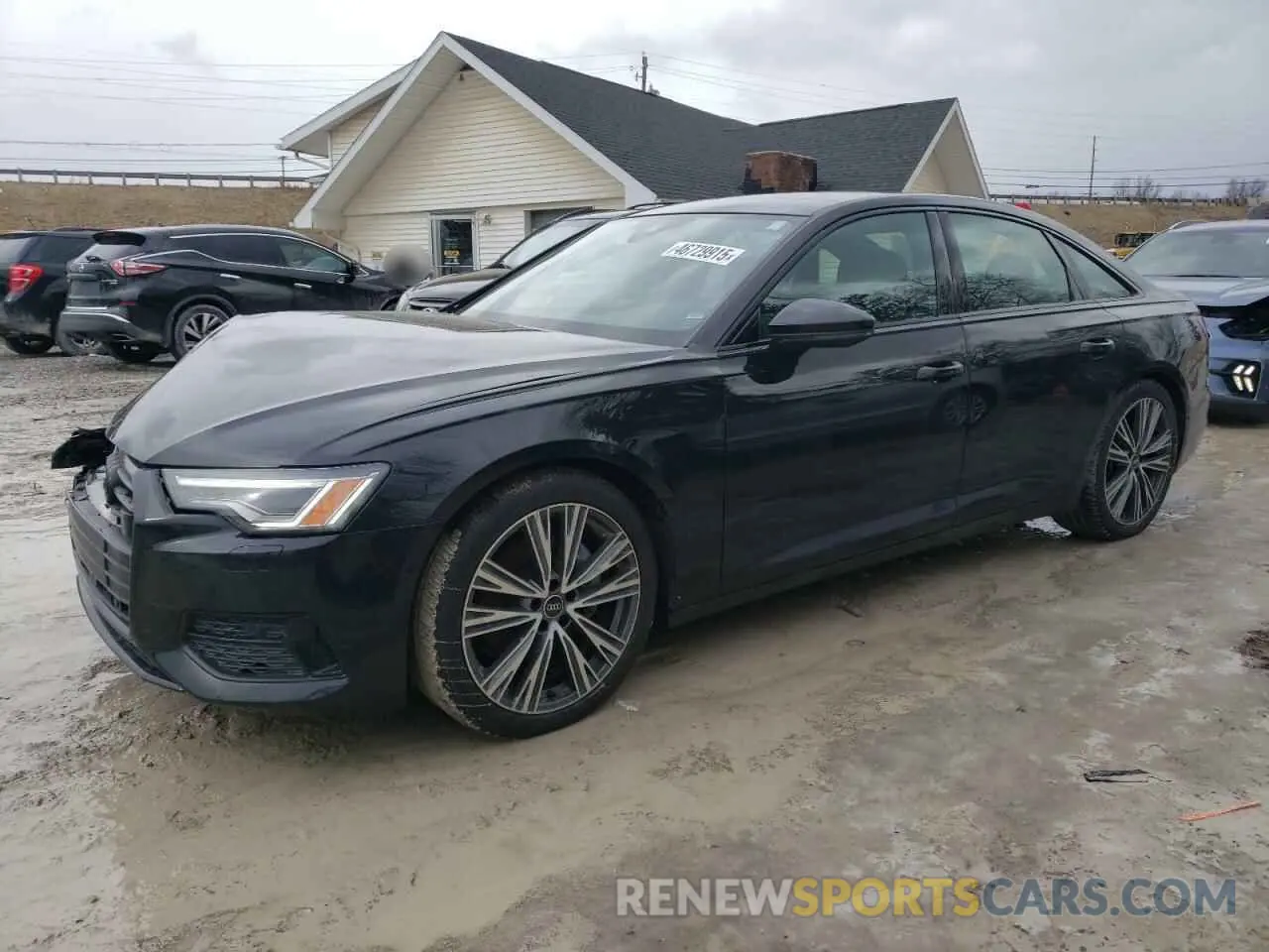 1 fotografías del automóvil dañado WAUE3AF28MN056348 AUDI A6 2021