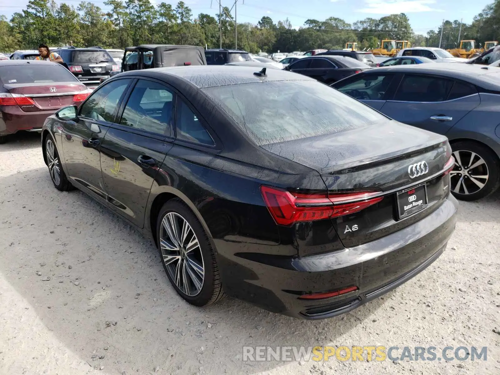 3 fotografías del automóvil dañado WAUE8AF21MN034239 AUDI A6 2021