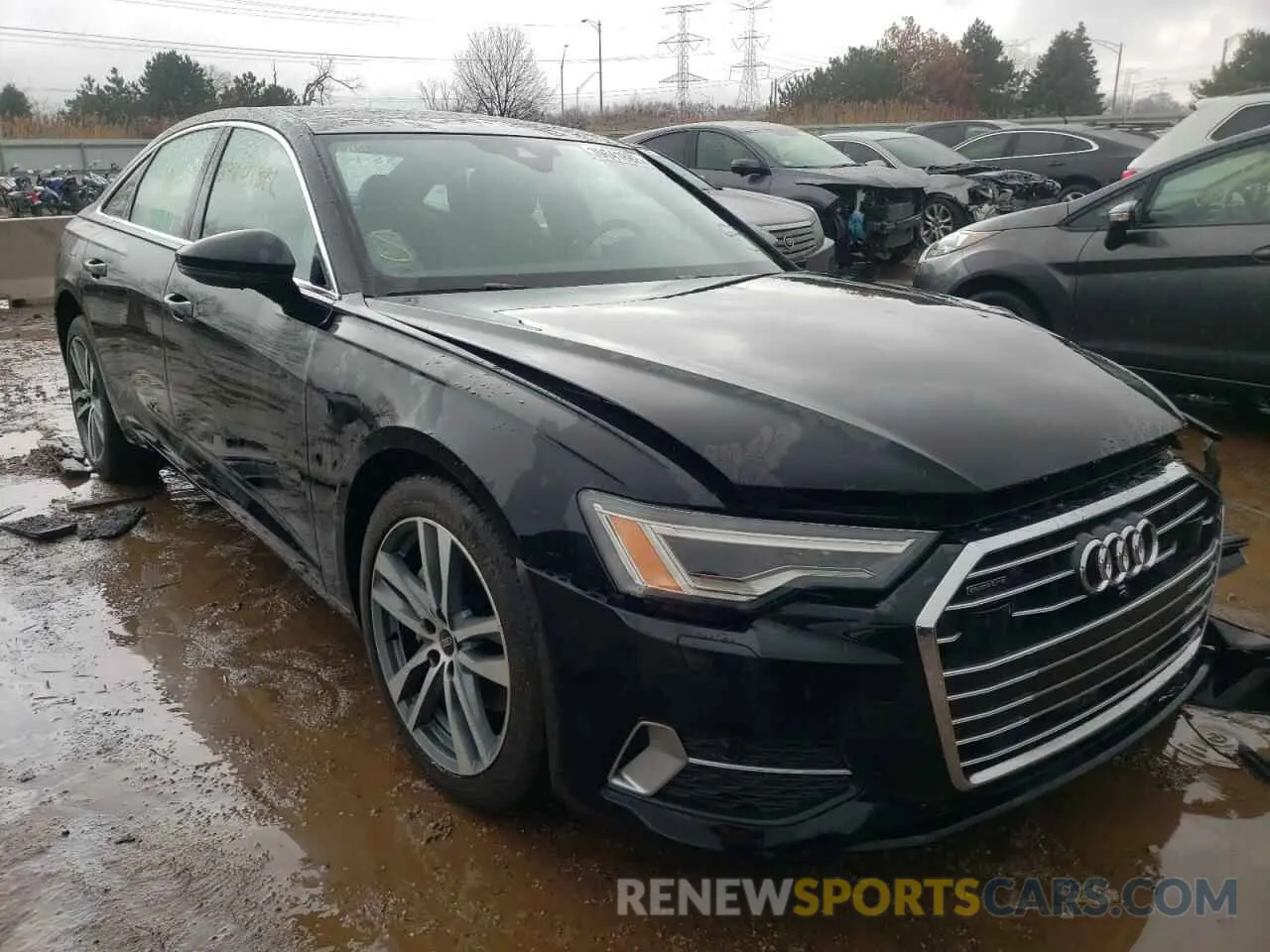 1 fotografías del automóvil dañado WAUE8AF22MN030751 AUDI A6 2021