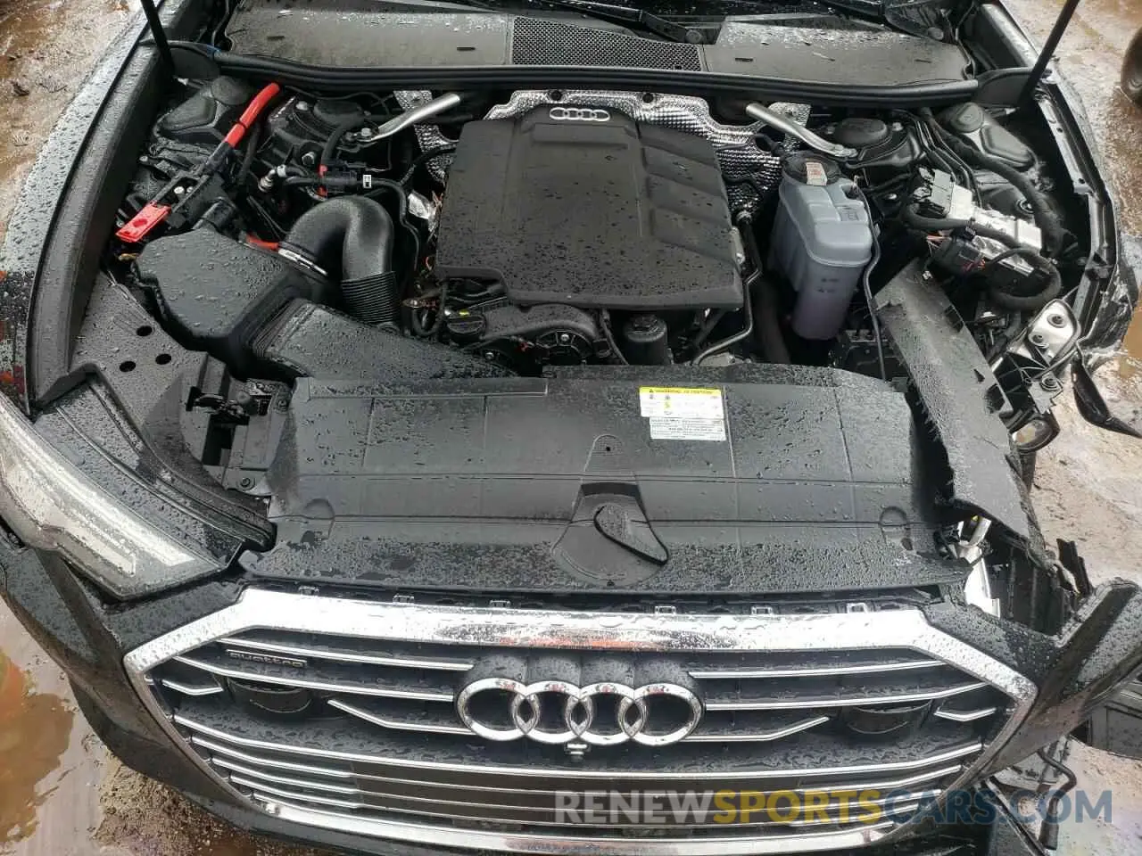 7 fotografías del automóvil dañado WAUE8AF22MN030751 AUDI A6 2021
