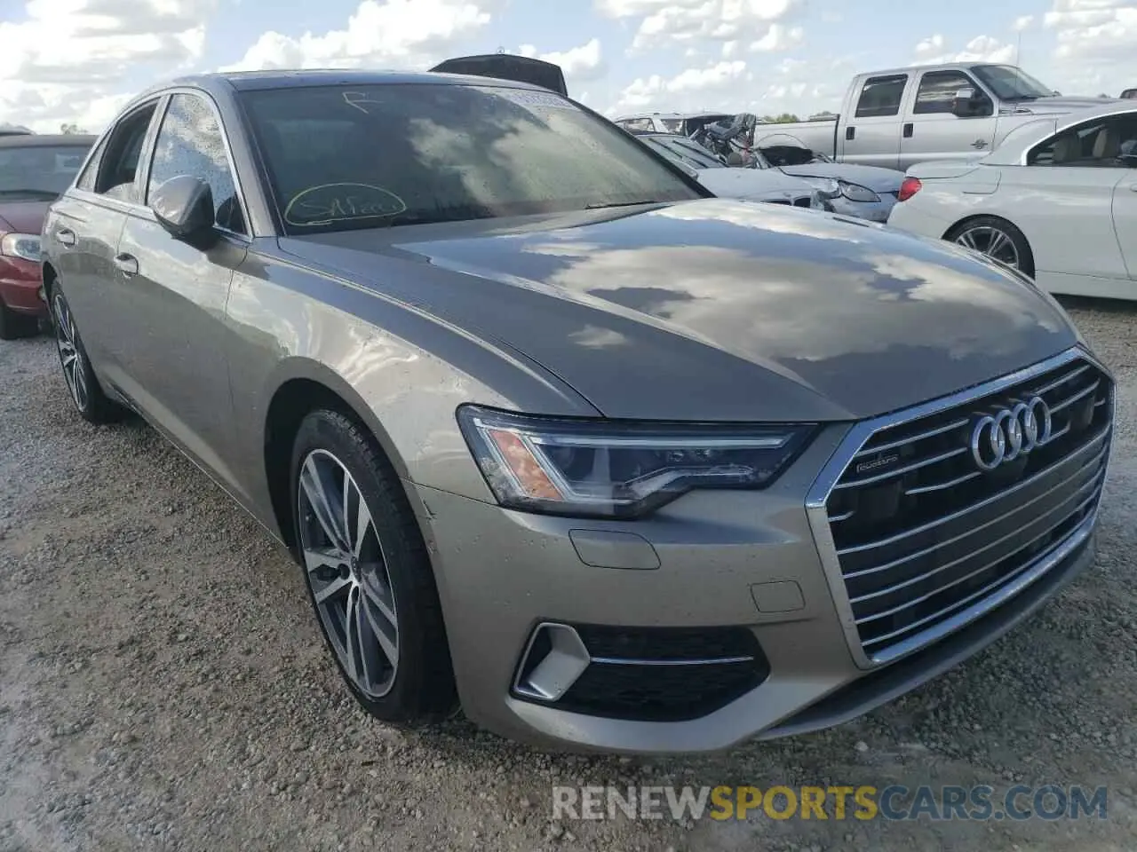 1 fotografías del automóvil dañado WAUE8AF24MN014728 AUDI A6 2021