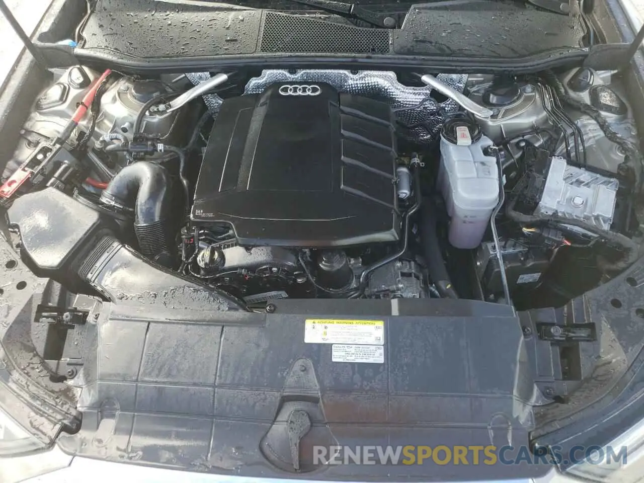 7 fotografías del automóvil dañado WAUE8AF24MN014728 AUDI A6 2021