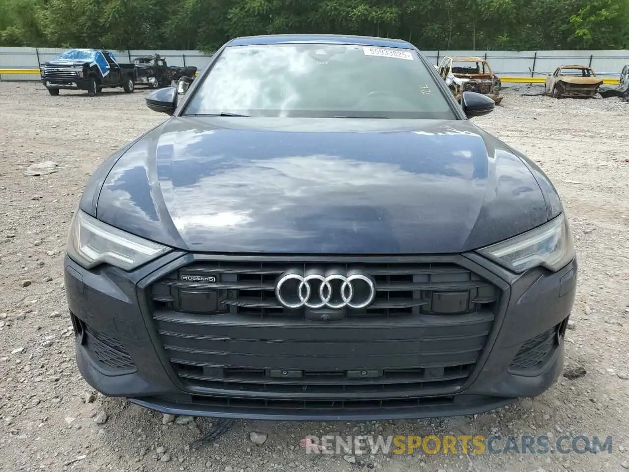 5 fotografías del automóvil dañado WAUE8AF29MN031282 AUDI A6 2021