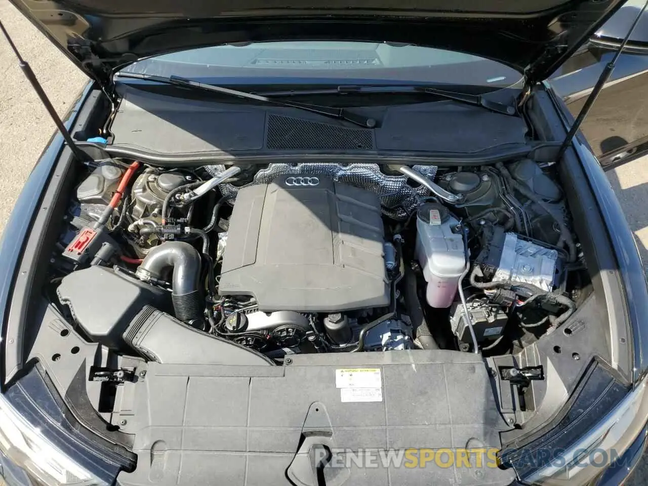11 fotografías del automóvil dañado WAUE8AF2XMN034062 AUDI A6 2021