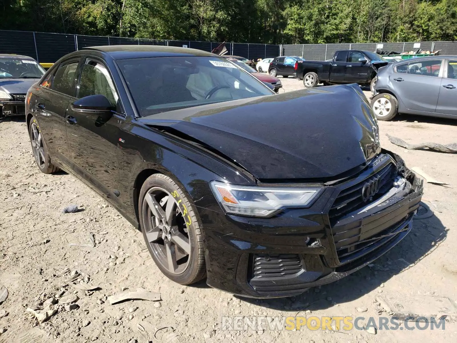 1 fotografías del automóvil dañado WAUK2AF20MN036939 AUDI A6 2021