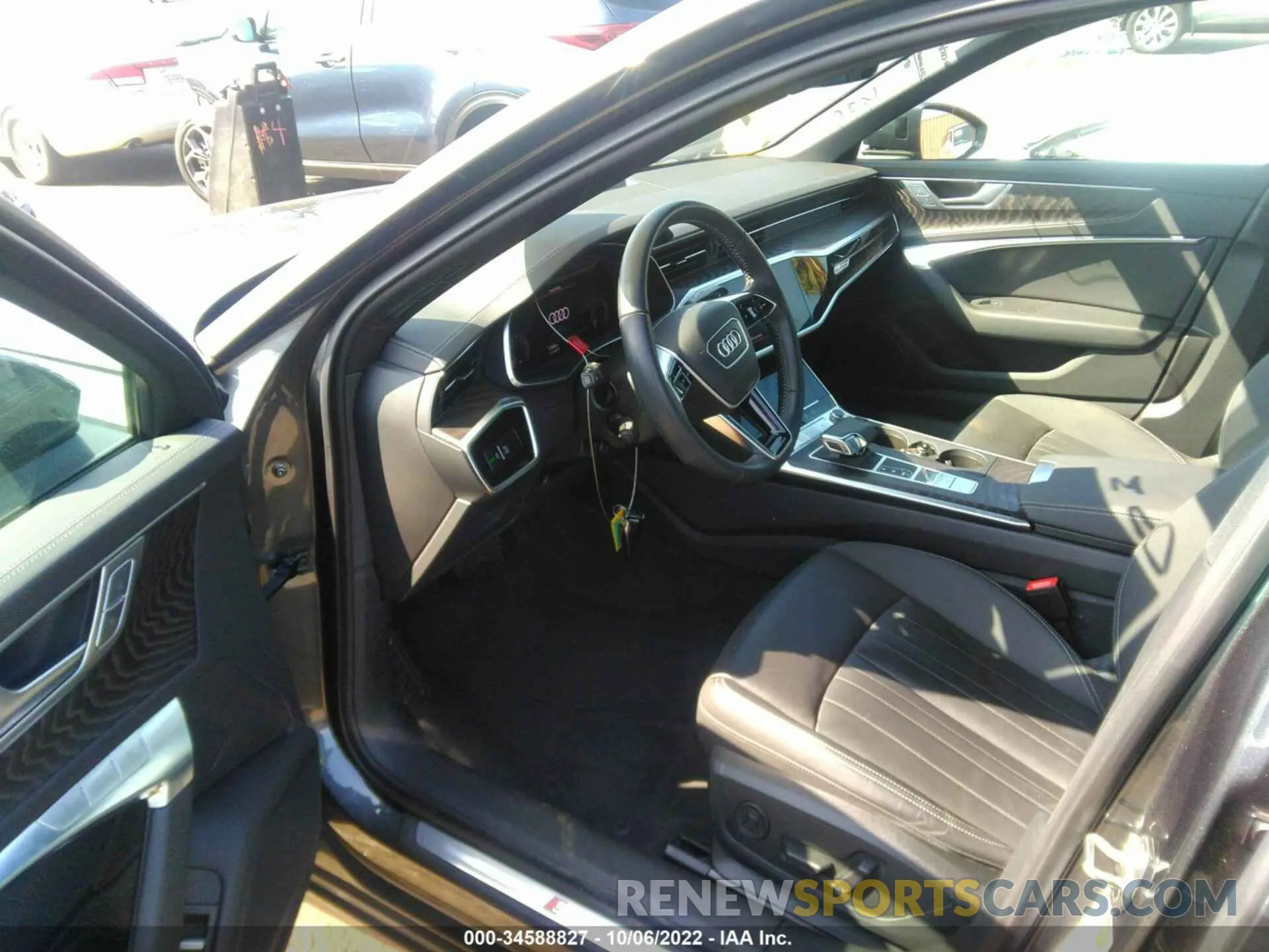 5 fotografías del automóvil dañado WAUK2AF26MN027677 AUDI A6 2021