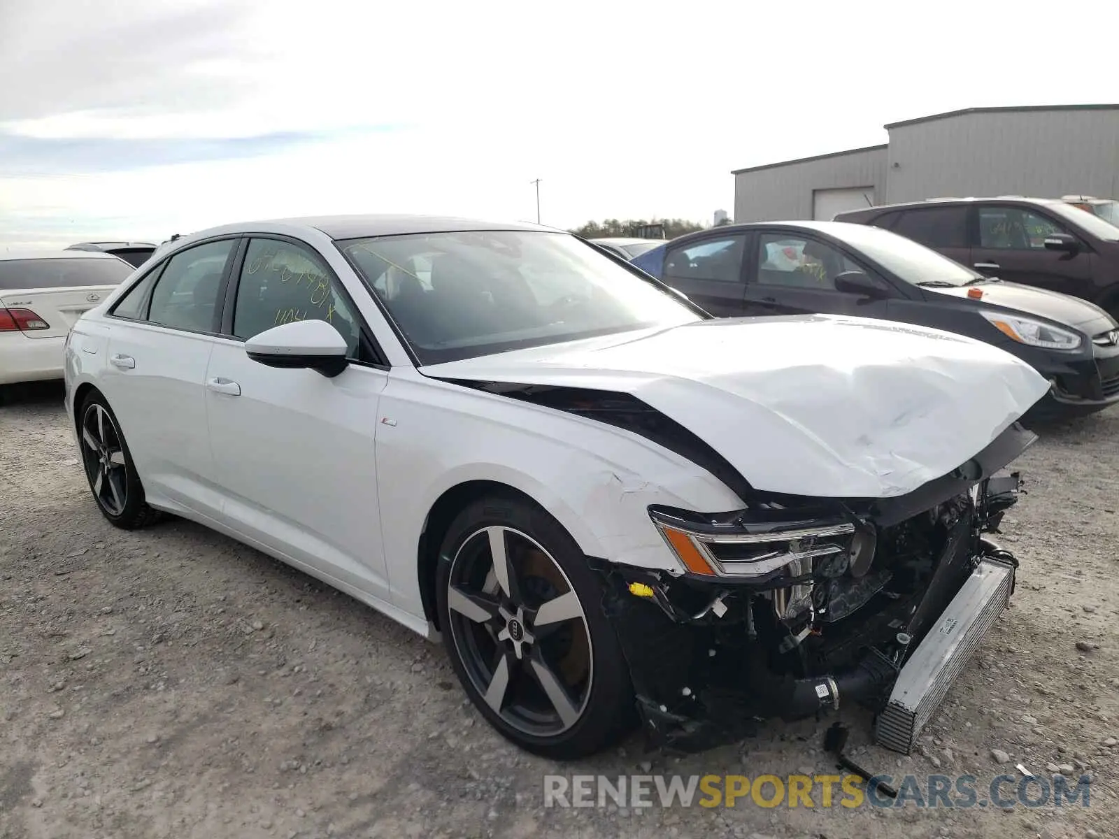 1 fotografías del automóvil dañado WAUL2AF26MN049358 AUDI A6 2021