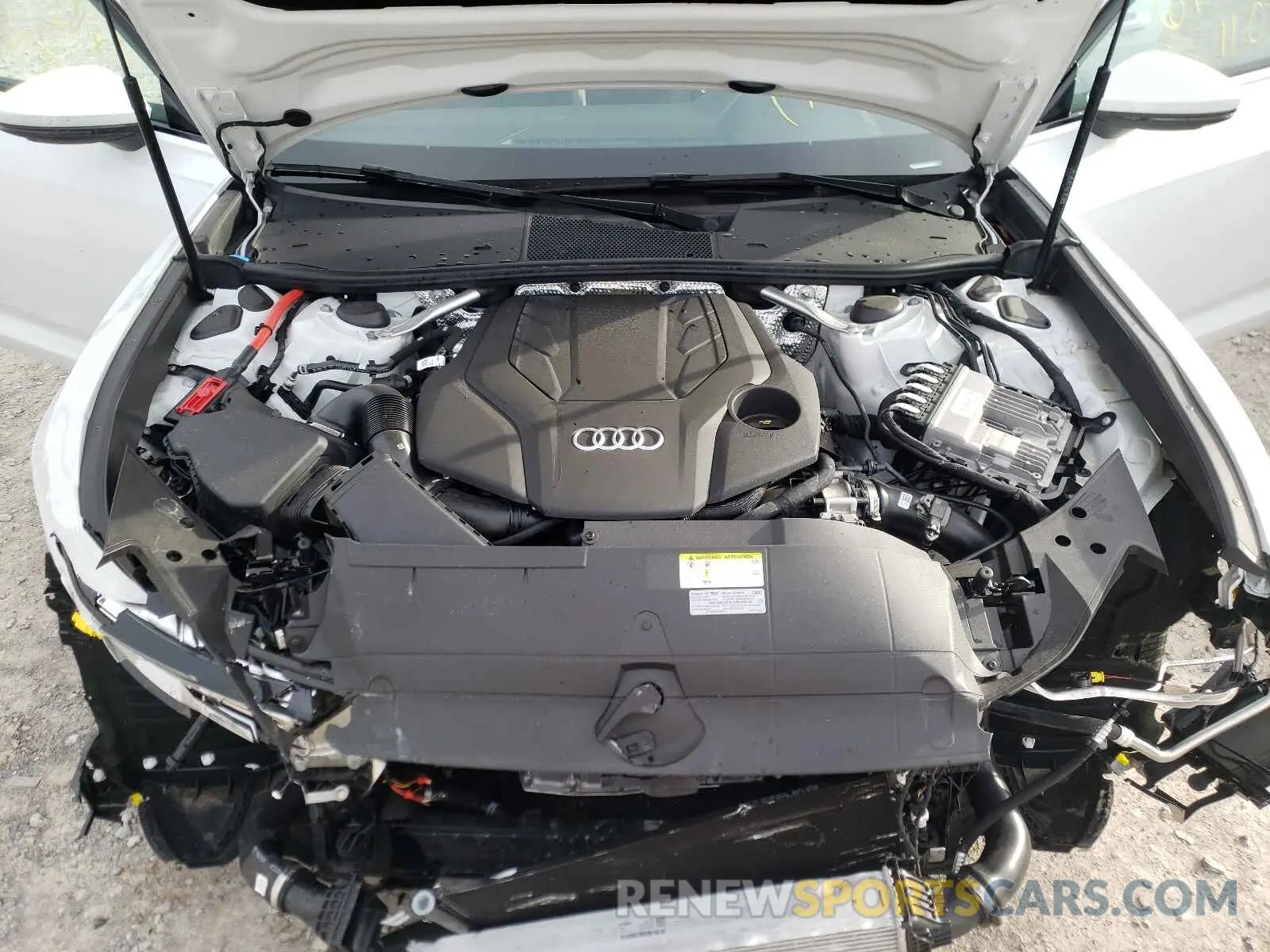 7 fotografías del automóvil dañado WAUL2AF26MN049358 AUDI A6 2021