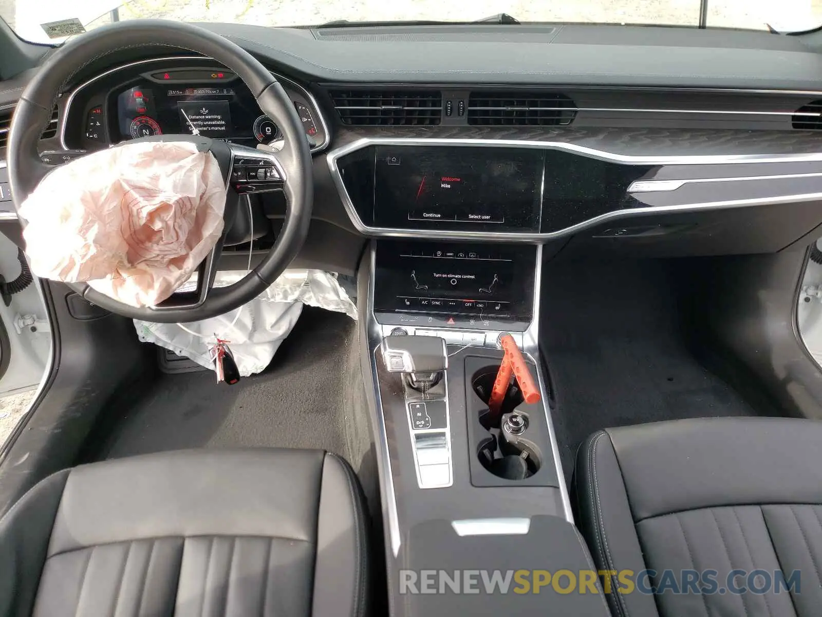 9 fotografías del automóvil dañado WAUL2AF26MN049358 AUDI A6 2021