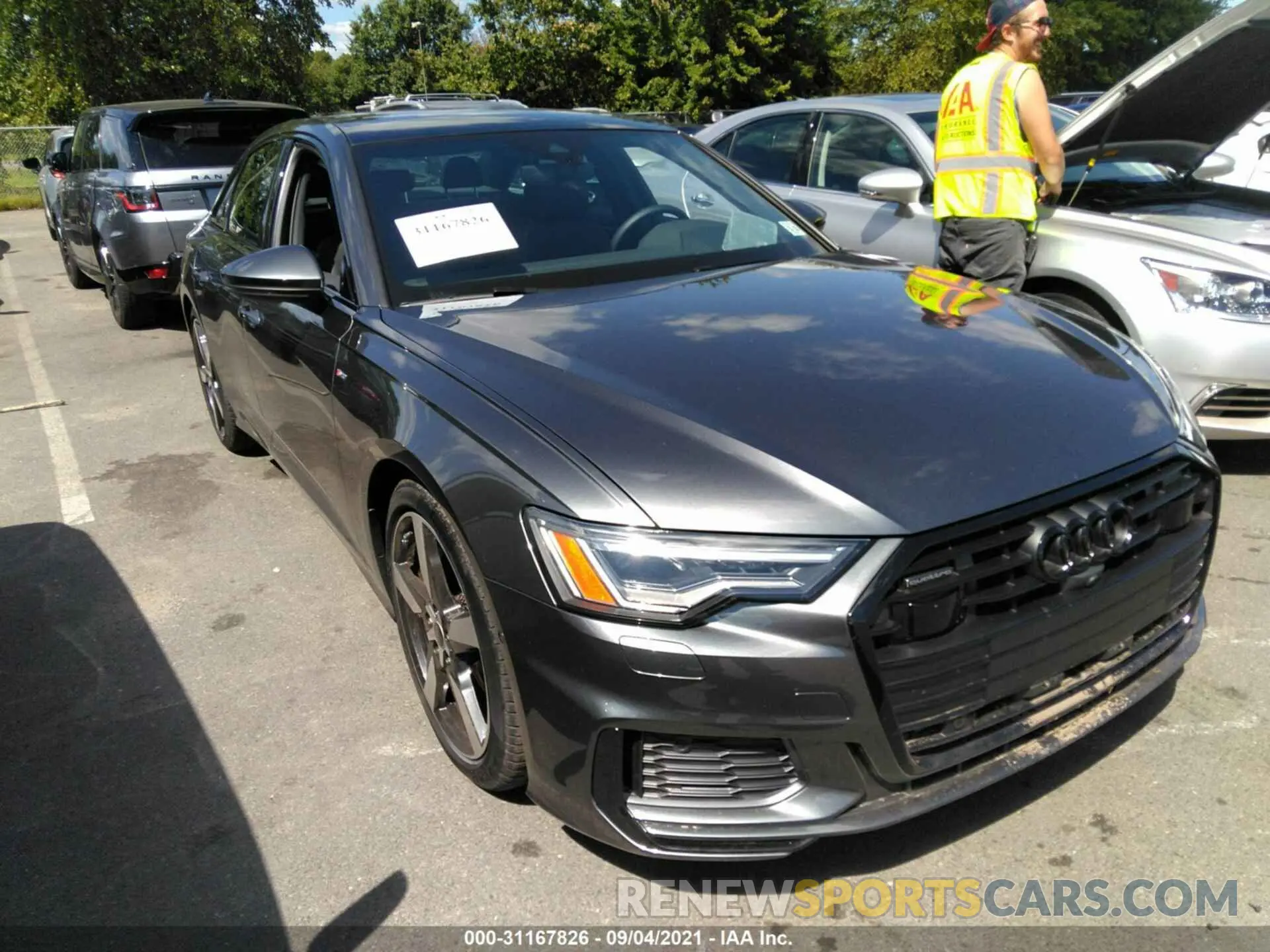 1 fotografías del automóvil dañado WAUL2AF28MN045957 AUDI A6 2021