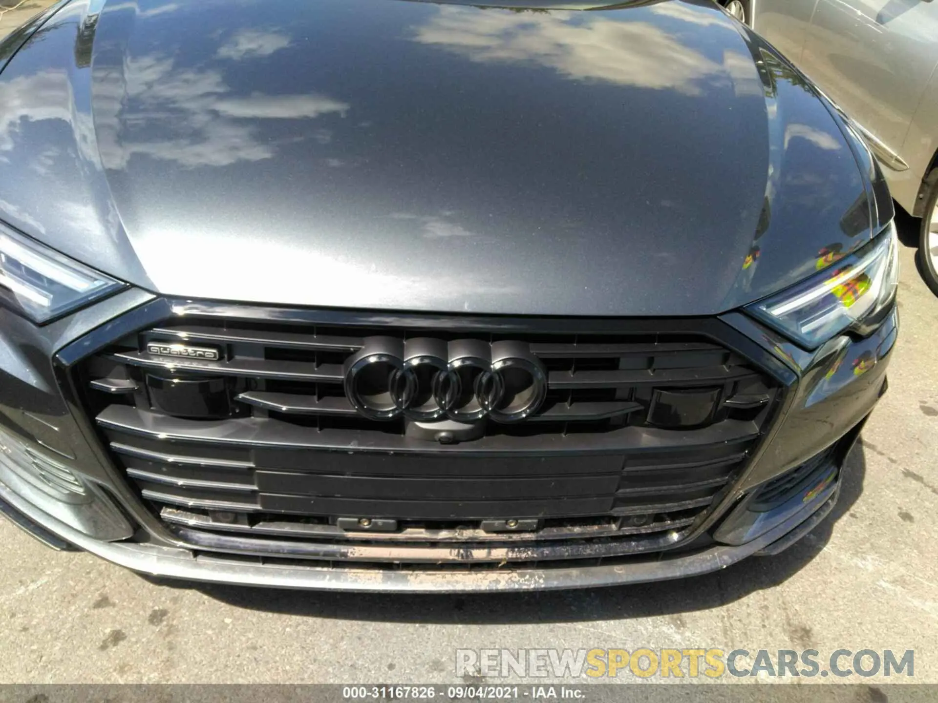 6 fotografías del automóvil dañado WAUL2AF28MN045957 AUDI A6 2021